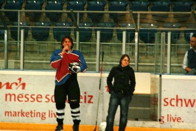 Michi Santeler und Karin Leuenberger von Basel United