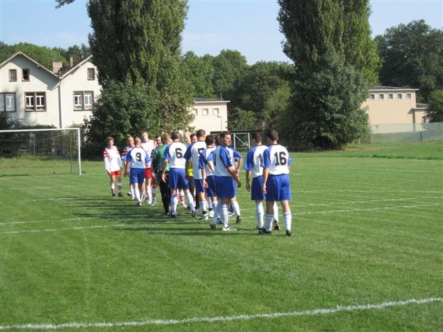 Shake Hands vor dem Spiel