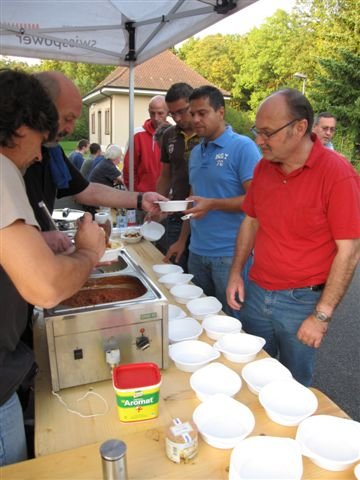 Das Essen war sehr gut. Danke Bruno!